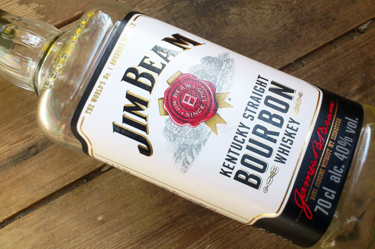 Бурбон Jim Beam 🌽 Никаких сахарных колеров, только выдержанный дистиллят